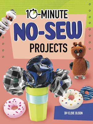 cover image of 10-Minute No-Sew Projects
